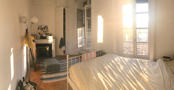 Chambre dans grand T4 lumineux de 100m2 idéalement situé sur les quais du Rhône, Lyon, France Grande chambre vue sur Fourvière Private room in rental unit vacation rental 30389694