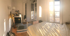 Chambre dans grand T4 lumineux de 100m2 idéalement situé sur les quais du Rhône, Lyon, France Grande chambre vue sur Fourvière Private room in rental unit vacation rental 30389694