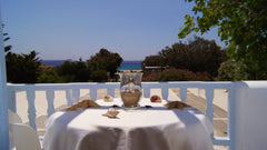 Our hotel is  on the beach Agrari, one of the most beautiful beaches of the Aege  Agrari Beach Private room in bed and breakfast vacation rental 6614819