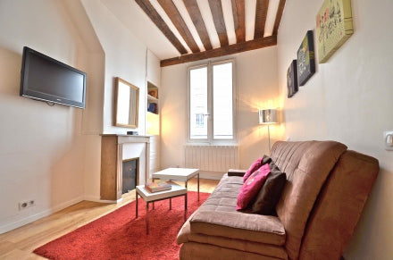 Bel appartement de 2 pièces de 28 m² au  deuxième étage sans ascenseur. Belle vu Paris, France Eglantine, 1BR/1BA for 2 people Entire rental unit vacation rental 2581327