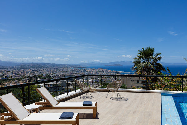 If you are looking for a modern and quiet villa with views only a few minutes' d Chania, Greece Villa City View - Majestic views in city's heart Entire home vacation rental 50386577