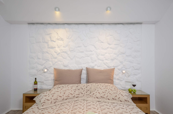 Room is equipped with: <br />Bedroom 1: Queen size bed <br />Bedroom 2: 2x Twin   Deluxe Apartment - Villa Adriana Naxos Room in hotel vacation rental 19214969
