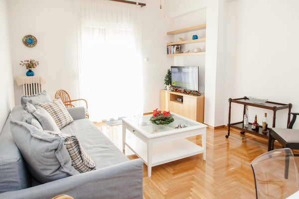 This quaint, light-filled apartment for four guests sits in the heart of ancient GB Cozy apt with Lycabettus View! Entire rental unit vacation rental 54298847