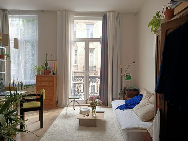 Nice and cozy apartment 1 bedroom 3 people max. (1 king size + 1 sofa)<br />Very Brussels, Belgium Ixelles : bel appartement Entire rental unit vacation rental 50720021