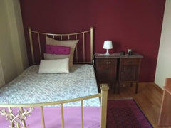 Spacious room ideal for students with double bed, desk and small balcony. Shared Athens, Attica, Greece Τhe Red Room Private room in condo vacation rental 27886484