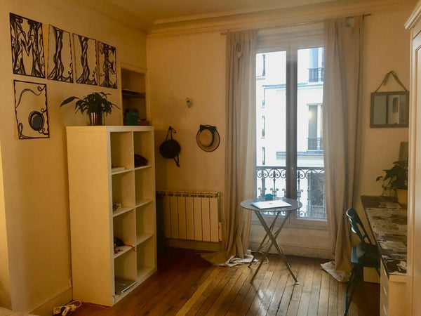 Chambre de 14m2 dans un bel appt. de 60m2 du 19e arr. Paris, à 2 pas du parc But Paris, France Belle Ch. dans 3 pièces PARIS 19e! Private room in rental unit vacation rental 3375800