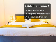 ✅ Calme et confort : c'est la promesse de ce lumineux duplex de 40m2.<br />✅ Le  Lyon, France ⭐️ Duplex chaleureux 5 min. Gare SNCF Part-Dieu ⭐️ Entire rental unit vacation rental 37987803