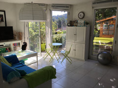 Appartement 2 pièces rez de jardin très lumineux et calme sur la colline de Four Lyon, France Les terrasses de fourvière Private room in rental unit vacation rental 22084976