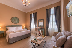 Deluxe Suite is 37sm2 with a private balcony and magnificent Acropolis View and  GR Deluxe Suite with Balcony | Acropolis View Room in hotel vacation rental 22096392