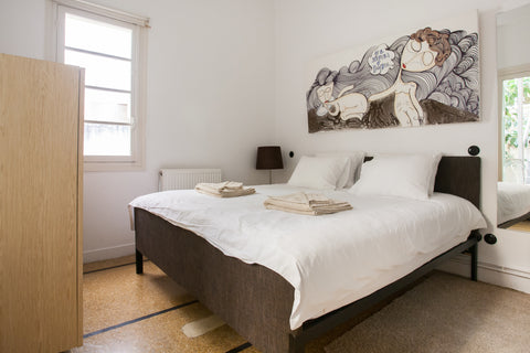 Apartment located in a lovely Bauhaus building with access to a roof top terrace Athens, Attica, Greece Walk to Plaka, terrace,garden, WiFi Entire rental unit vacation rental 496416