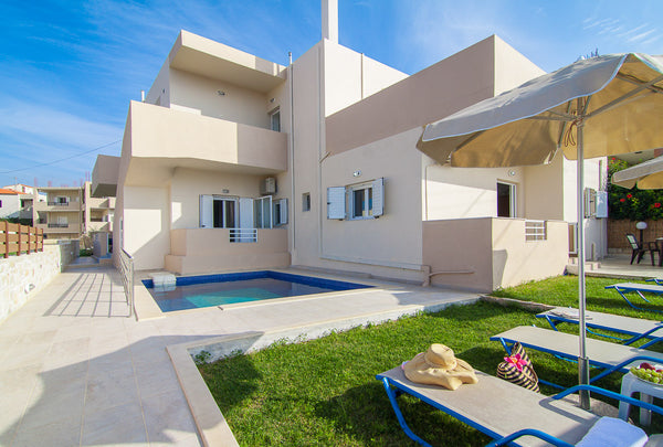 The villa is located in the quiet and peaceful area of Skaleta, just 700m from t Rethimnon, Greece 7 bedroom villa with pool, 700m from the beach! Entire home vacation rental 4570148