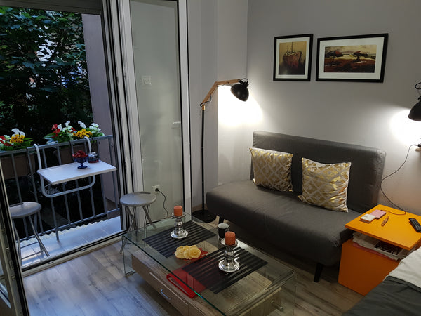Fully renovated,modern and stylish studio/apartment  with all amenities, fully e Athens, Greece Pati's down town fully renovated studio Entire rental unit vacation rental 25254836