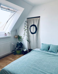 Loft Zimmer im unteren Stockwerk einer Maisonette Wohnung, zwischen Augarten und Vienna, Austria Rooftop Suite am Augarten Private room in loft vacation rental 50140640