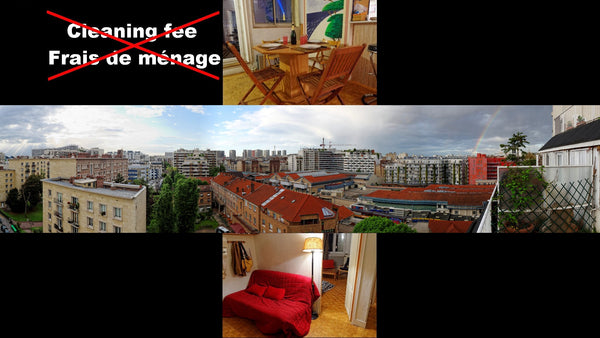 If you are on a budget and you are looking for a clean place, comfortable, spaci Paris, France Quiet 65m² flat with terrace Private room in rental unit vacation rental 6515226
