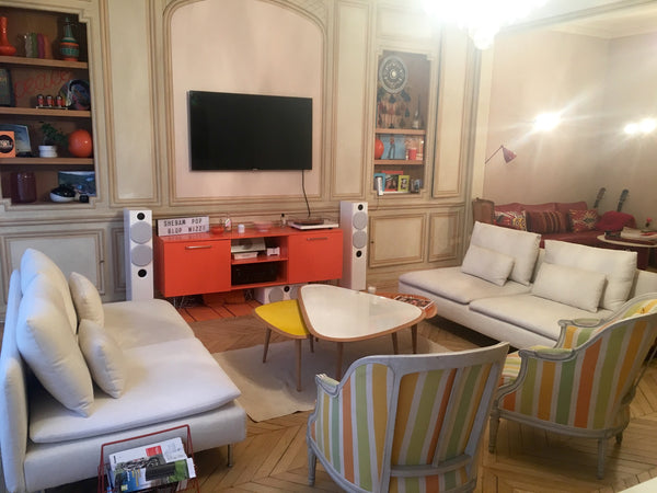 Jolie chambre dans un appartement colorée et pop. Paris, France Chambre pop & design au cœur du 8em Private room in rental unit vacation rental 15565393