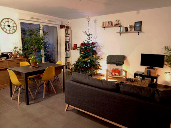 Nous vous accueillons dans notre appartement situé à 5min a pied du coeur du qua Lyon, France Cosy T3 avec terrasse proche commerces Entire rental unit vacation rental 46911674