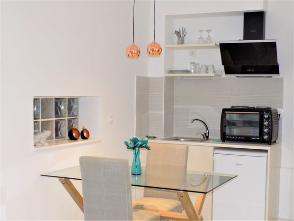 Modern, spacious studio apartment. Fully equipped kitchen and dining space. Doub Rethimnon, Greece Economy Apartment, 3 guests  with Balcony Room in boutique hotel vacation rental 18370747