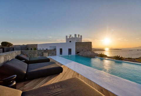 This luxurious Villa features 6 deluxe en suite bedrooms with an outdoor private Greece Myconian Cave Villa by Unique Villas Collection Entire villa vacation rental 605552023521509091