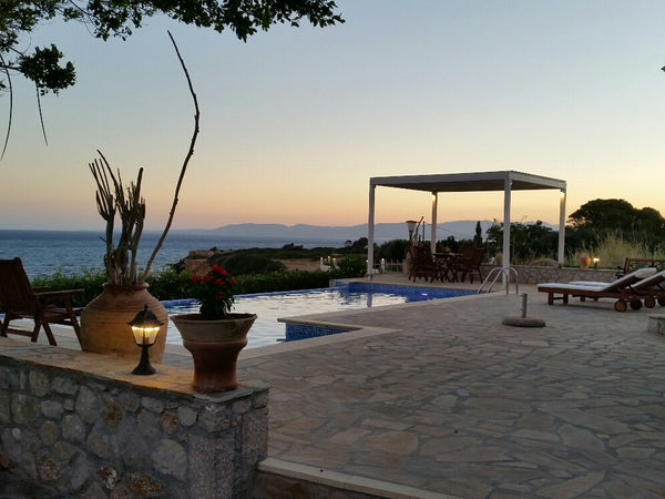The location of the seaside villa Sealine, is  right in front of the hidden gem  Greece beachfront Sealine villa Entire villa vacation rental 13561436