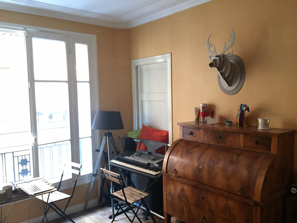 Chambre de 14m2 dans un appartement au 1er étage, avec ascenseur, salle de bain  Paris, France Chambre calme aux Batignolles Private room in rental unit vacation rental 18952751