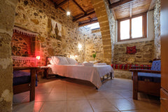 This is a traditional stone house, in the middle of a complex of three houses, w Rokka, Greece Traditional stone apartment at Rokka Entire home vacation rental 23891096