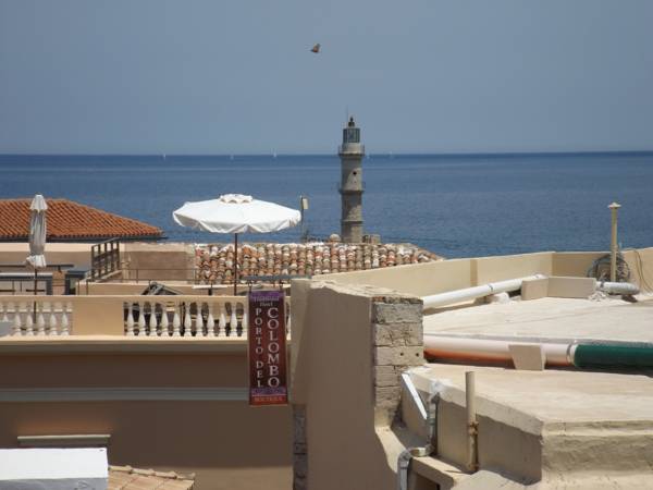 Rooms with air conditioning, fridge, free Wi-Fi and complimentary toiletries. We  Fivos Pension / Studio with Sea View Room in aparthotel vacation rental 13309032