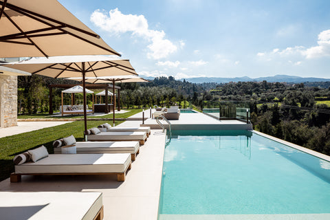 Aceso Villa is a newly built two storey villa furnished in minimal and luxurious Rethimnon, Greece New Luxury Villa with Infinity Pools & Hot Tub Entire villa vacation rental 42674000