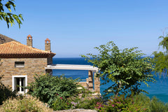 Enjoy stunning sea views while staying in this big, comfortable, elegant island  Athens, Greece Seaview Beach House Cycladic home vacation rental 42701358