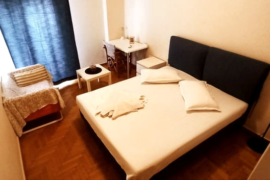 Cute and cosy 4th-floor private room in a two room apartment in Exarchia, one of Athens, Greece Athens Center Omonoia Marni Apt Νο9  Room No1 Private room in condo vacation rental 51008115
