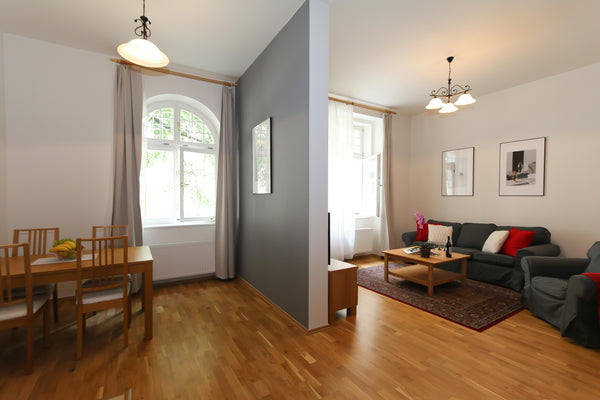 Fully furnished one bedroom apartment, situated on the 3rd floor in a well maint Mníšek pod Brdy, Czechia Na Kozacce 10, # 2 Entire rental unit vacation rental 33079924