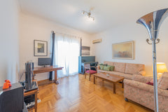 Our flat's situated right next to the Hilton hotel, five minutes walk from the M Athens, Attica, Greece Spacious flat next to the Hilton Athens with piano Entire rental unit vacation rental 13310071