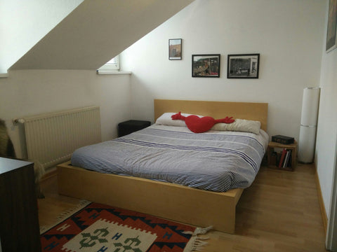 Hi! my flat has a spacious kitchen, a living room, nice terrace, and a bedroom w Vienna, Austria Attic only 15 minutes to center with Terrace Entire rental unit vacation rental 8639477