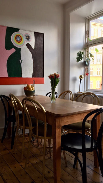 Welcome!<br /><br />I live here with my boyfriend Mikkel (your co-host), but don Copenhagen, Denmark Eclectic apartment in a popular area Entire rental unit vacation rental 51602065