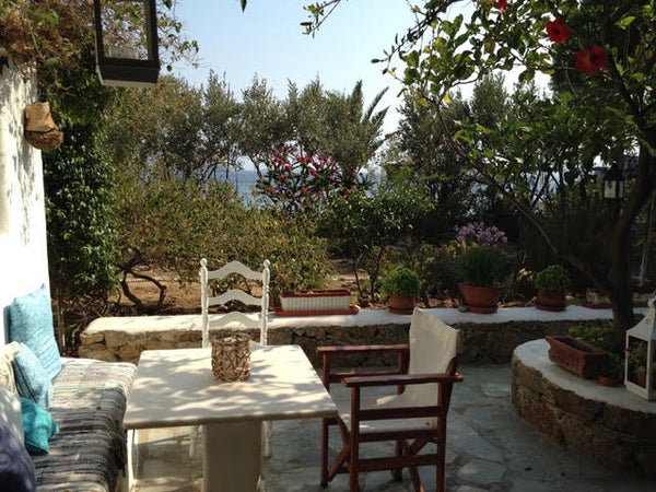 Villa Minas is a lovely ground-level garden apartment with large patio for enjoy Greece Villa Minas Entire home vacation rental 15128088