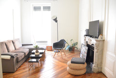 Appartement pour 2 personnes situé sur les quais Claude Bernard, à 5 minutes de  Saint-Étienne, France Bel appartement sur les quais 70 m2 Entire rental unit vacation rental 9125352