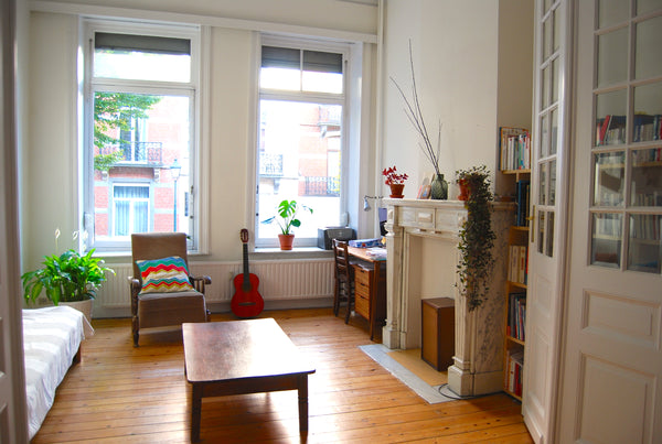 Duplex de 150 m2 dans une maison de maître bruxelloise + 2 chambres et une cour  Brussels, Belgium Duplex super chouette dans un quartier cool Entire rental unit vacation rental 21429807