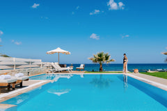 Villa Diamond is an amazing brand new, beachfront villa located near the cosmopo Katsikia, Greece Waterfront | Beachfront Villa with a heated pool Entire villa vacation rental 47481498