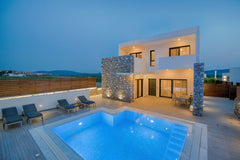 New luxury villa with private swimming pool, barbecue, top quality mattresses an Rhodes, Greece Villa Romeo - Prasonisi Villas Entire villa vacation rental 11494091
