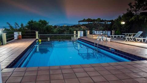 Beautiful Villa Eva II with Panoramic Sea View is one of the four semi-detached  Stalos, Greece Beautiful Villas Eva with Panoramic Sea View. Entire villa vacation rental 35975229