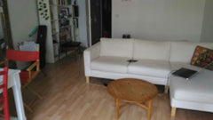 Studio lumineux 35 m2 metro riquet, 7e etage. Le lit n' est pas un futon mais un Paris, France Agreable studio quartier stalingrad Entire rental unit vacation rental 10985268