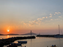 Our Hotel is located in the beautiful bay of Ag Antonios. Only 20 metres away fr  Sunset Hotel Tilos - 2 Single beds - Balcony Private room in bed and breakfast vacation rental 40400591