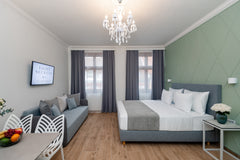 Spacious apartment 10 min away by walk from the Old Town.  Could accommodate up  Prague, Czechia Hidden Gem Unique Apartment! ❤️ Entire rental unit vacation rental 41813462