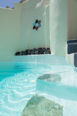 <b>The space</b><br />A luxurious two storey stone built villa borrowed its name  Timedrops Santorini Venetian Luxury Villa Entire villa vacation rental 4336436