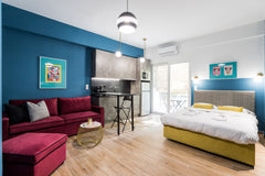 Stylishy decorated and recently renovated appartment in the heart of the Athenia Athens, Greece Stylish studio in the heart of Athens city center Entire rental unit vacation rental 24723998