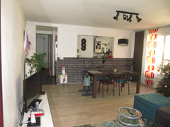 Apartment of 730 ft sq, 3 rooms: 2 bed rooms, 1 large living room, 1 kitchen, 1  Paris, France Apartment 3 rooms, Canal St Martin Entire rental unit vacation rental 10276315