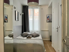 Fully equipped studio, flat screen TV, kitchen, bathroom, toilets and a real bed Paris, France Fully equipped studio ! Entire rental unit vacation rental 12893714