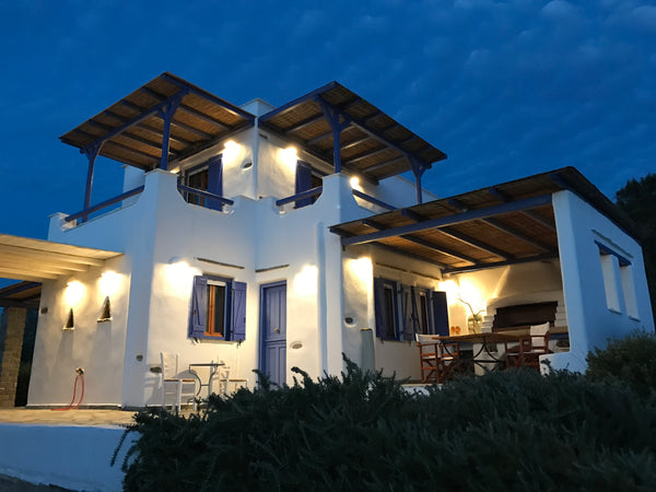 Beach Lodge Paros has direct beach access (this road is missing on maps) and is  Berlin, Germany Beach Lodge Paros @ Kite Beach Cycladic home vacation rental 10160875