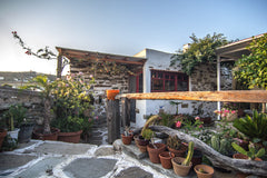 Medium sized (30sqm) stone house with outside seating area and a garden suitable Greece Traditional stone house Entire bungalow vacation rental 19697399