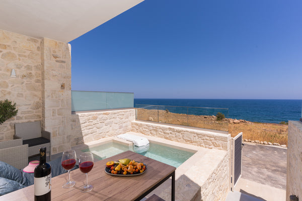 Ocean Eye Suites like no other!<br />Ocean Eye Suites consist of two brand-new S Rethimnon, Greece Fortuna Suite Entire villa vacation rental 664214606033056044