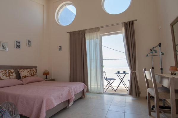 My Studio, alongside its twin on the first floor and the two other studios next   Stalis Beach Side Studio #4 Entire rental unit vacation rental 50760014